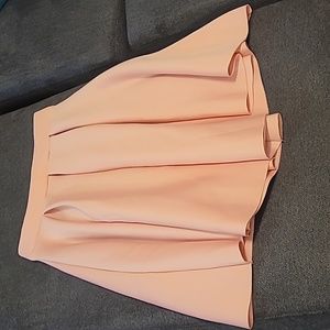 Pink Midi Swing Skirt